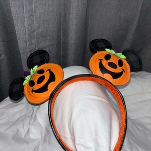 Disney Pumpkin Halloween Minnie Mouse Ears